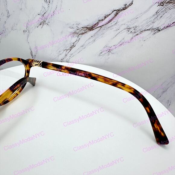 NEW MIU MIU Womens Eyeglasses Brown Oval Full Rim Frames 50-18mm Rx-able Womens main image 9